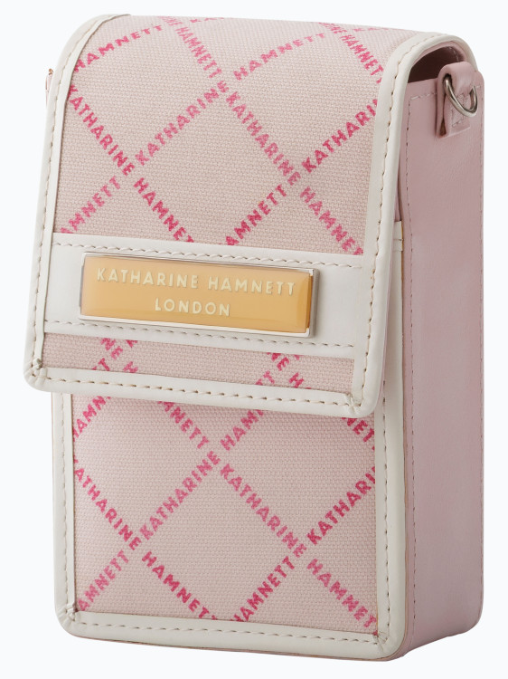 Портсигар Katharine Hamnett KHC4 Pink Canvas KH KHC4-4002