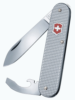 Нож Victorinox Alox Bantam, 0.2300.26, 84 мм, 5 функций, серебристый.