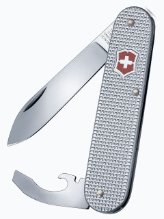 Нож Victorinox Alox Bantam, 0.2300.26, 84 мм, 5 функций, серебристый.