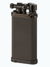 Зажигалка газовая IM CORONA Old Boy Gunmetal E/T Barley IC 64-8211