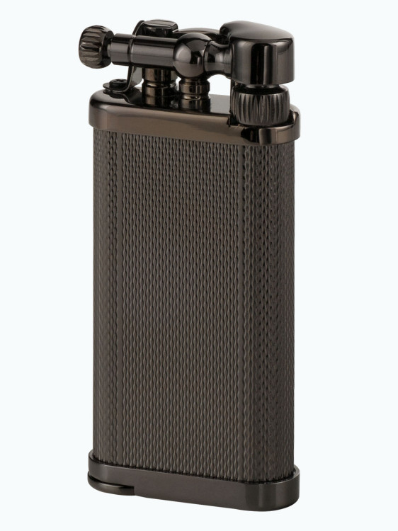 Зажигалка газовая IM CORONA Old Boy Gunmetal E/T Barley IC 64-8211