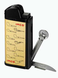 Зажигалка газовая Imco CHIC 4 Pipe Gold IM 33-61350