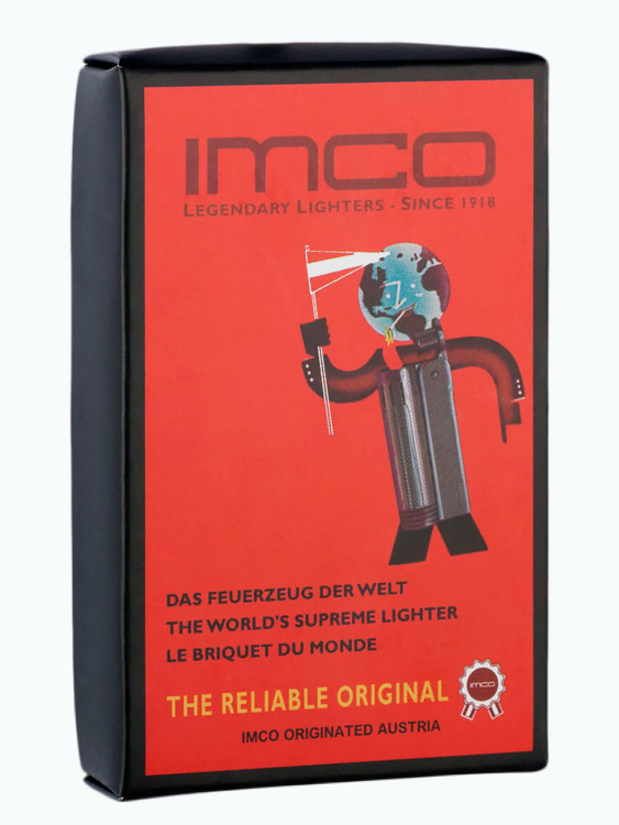 Зажигалка газовая Imco CHIC 4 Pipe Gold IM 33-61350