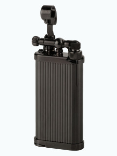 Зажигалка газовая IM CORONA Old Boy Gunmetal Engraved Stripes IC 64-8306