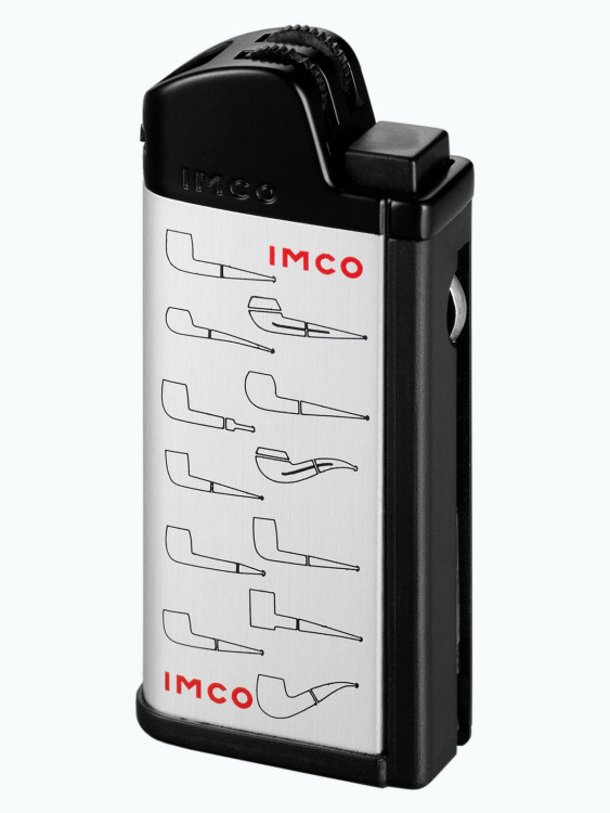 Зажигалка газовая Imco CHIC 4 Pipe Silver IM 33-61351
