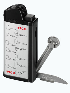 Зажигалка газовая Imco CHIC 4 Pipe Silver IM 33-61351