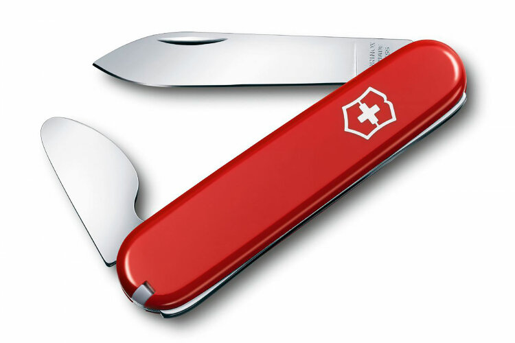 Нож Victorinox Opener, 0.2102, 84 мм, 4 функций, красный.