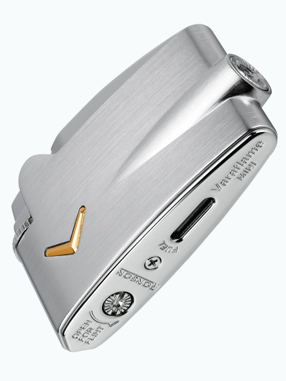 Зажигалка газовая Ronson Mini Varaflame Chrome Satin RN R31-1010