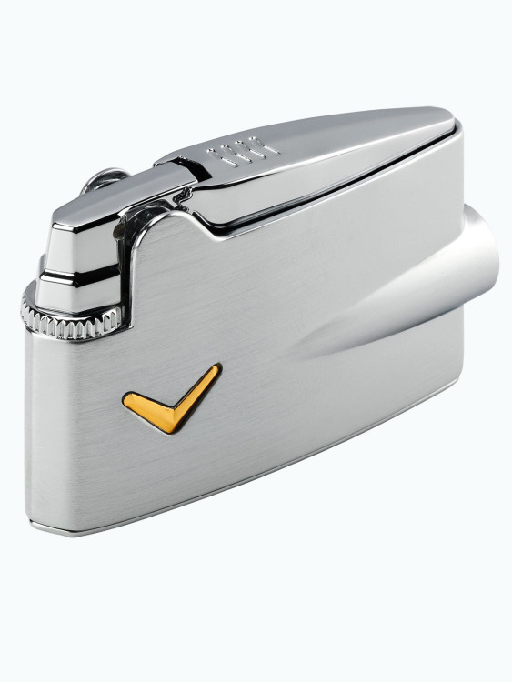 Зажигалка газовая Ronson Mini Varaflame Chrome Satin RN R31-1010
