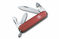 Нож Victorinox Recruit red, 0.2503, 84 мм, 10 функций, красный.