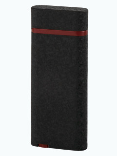Зажигалка газовая IM CORONA Flambeau Matte Black/Red Acccent IC 86-9216
