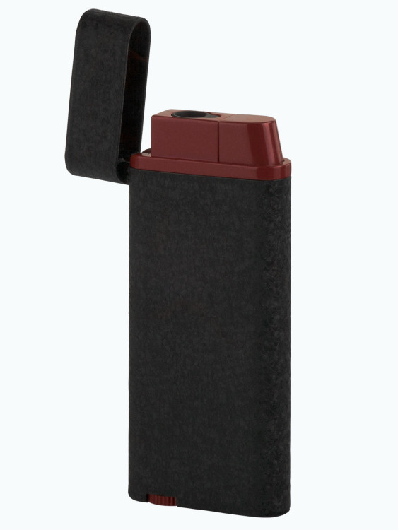 Зажигалка газовая IM CORONA Flambeau Matte Black/Red Acccent IC 86-9216