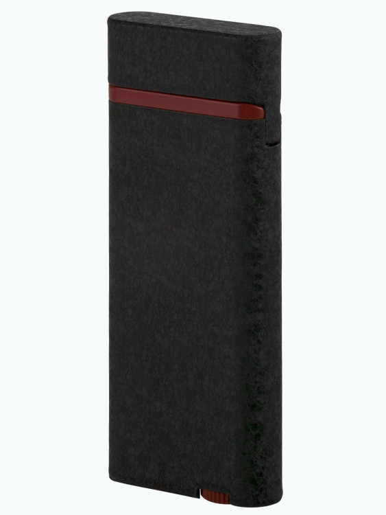 Зажигалка газовая IM CORONA Flambeau Matte Black/Red Acccent IC 86-9216