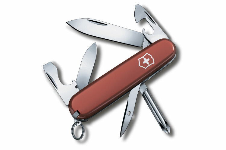 Нож Victorinox Tinker Small red, 0.4603, 84 мм, 12 функций, красный.