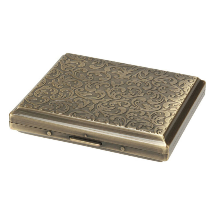 Портсигар Tsubota Pearl A-Case 18 Brass arabesque TSU 1-17629-31