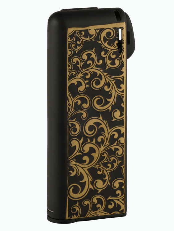 Зажигалка газовая IM CORONA Pipe Master Antique Brass Etched Arabesque IC 33-9535