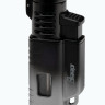Зажигалка газовая Windmill BEEP XI Jet 3 Burner Flame Black Silver WM BE11-0001