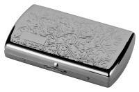 Футляр для стиков IQOS на 20 шт Tsubota Pearl Никелевая Арабеска TSU 7-71418-81