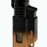 Зажигалка газовая Windmill BEEP XI Jet 3 Burner Flame Black Gold WM BE11-0002