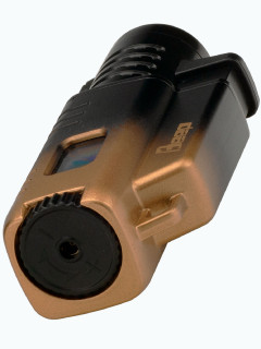 Зажигалка газовая Windmill BEEP XI Jet 3 Burner Flame Black Gold WM BE11-0002