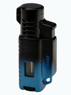 Зажигалка газовая Windmill BEEP XI Jet 3 Burner Flame Black Blue WM BE11-0003