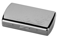 Футляр для стиков IQOS на 20 шт Tsubota Pearl Никелевая Эмблема TSU 7-71431-81
