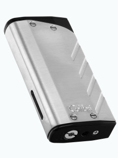 Зажигалка газовая Colibri Torque Silver Finish With Matt Black CB LI-300T004