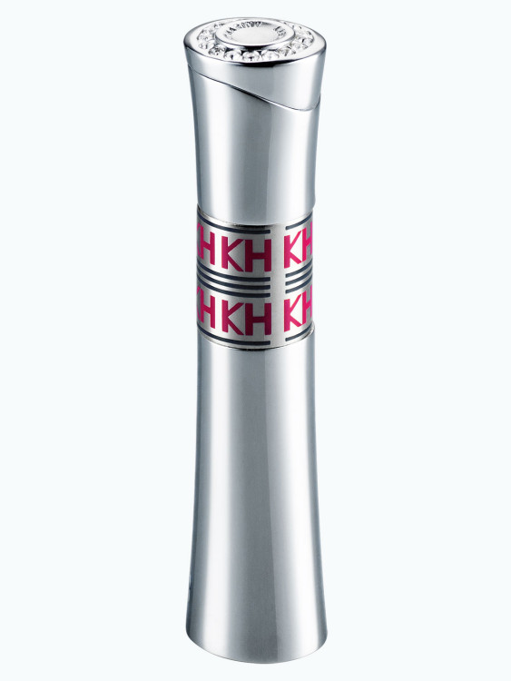 Зажигалка газовая Katharine Hamnett KH3E Chrome Shiny Red Kh Logo/Blue Line KH KH3E-3001