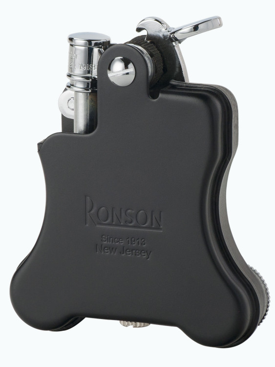 Зажигалка бензиновая Ronson Banjo Black Matte RN R01-1032