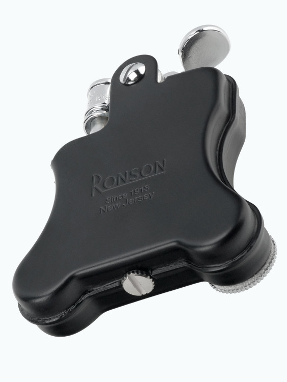 Зажигалка бензиновая Ronson Banjo Black Matte RN R01-1032