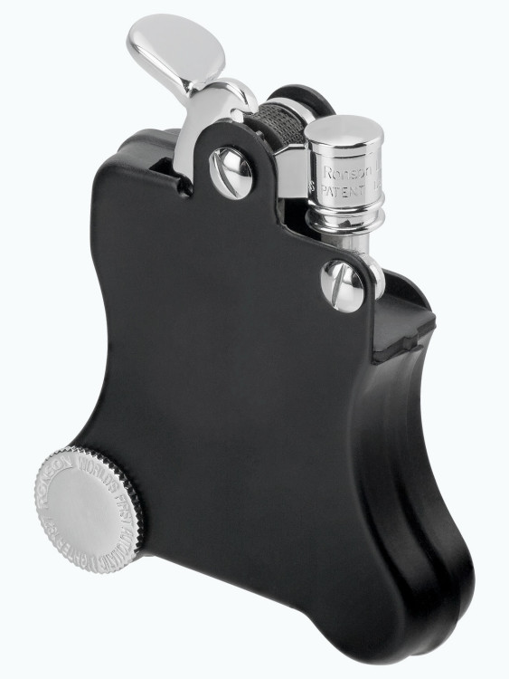 Зажигалка бензиновая Ronson Banjo Black Matte RN R01-1032