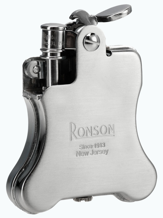Зажигалка бензиновая Ronson Banjo Chrome Satin RN R01-1030