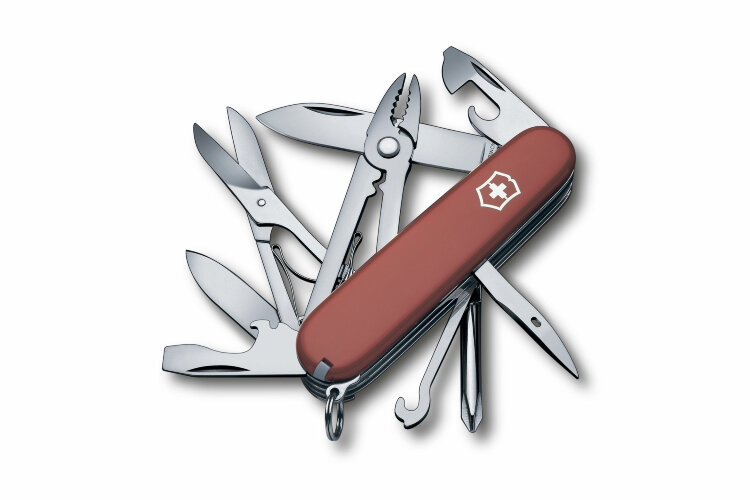 Нож Victorinox Tinker красный, 1.4723, 91 мм, 17 функций, красный.