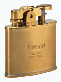 Зажигалка бензиновая Ronson Standart Brass Satin RN R02-1031