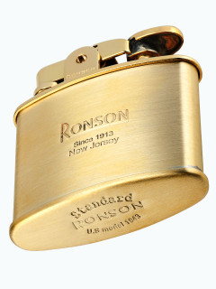 Зажигалка бензиновая Ronson Standart Brass Satin RN R02-1031