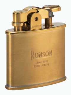 Зажигалка бензиновая Ronson Standart Brass Satin RN R02-1031