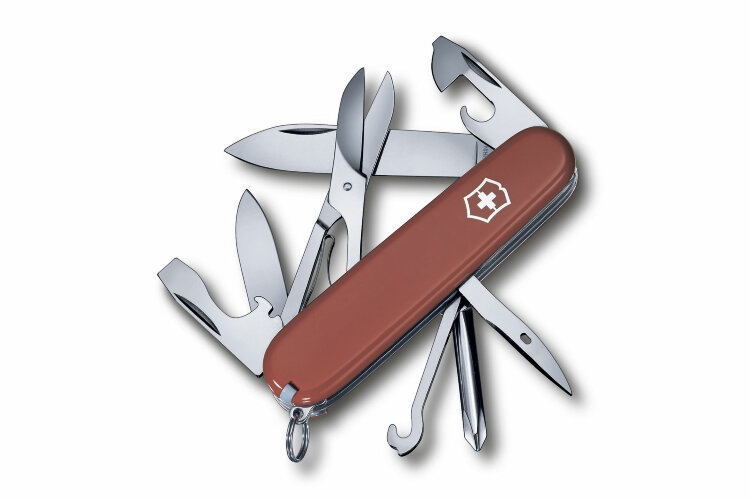 Нож Victorinox Tinker красный, 1.4703, 91 мм, 14 функций, красный.