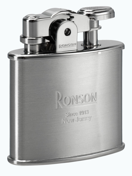 Зажигалка бензиновая Ronson Standart Chrome Satin RN R02-1030