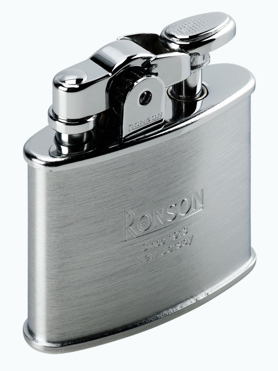 Зажигалка бензиновая Ronson Standart Chrome Satin RN R02-1030
