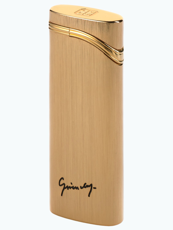 Зажигалка газовая GIVENCHY MDL1000 Gold Hair-Line GV 1001