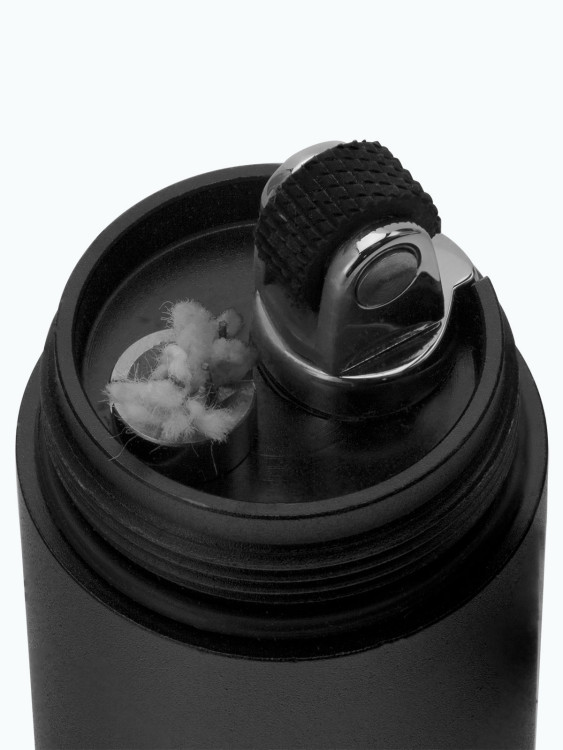 Зажигалка бензиновая Windmill Field Max Oil Alumium Black WM WFM-2001