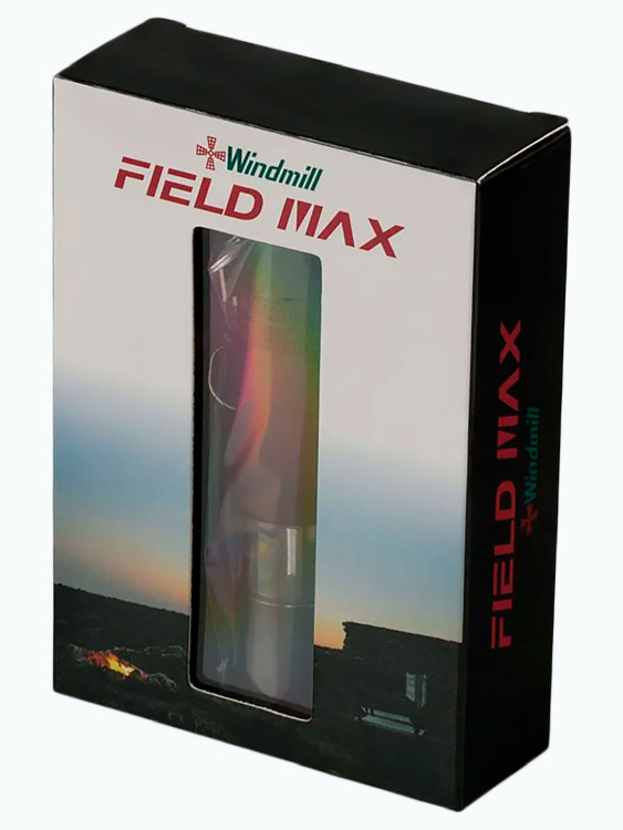 Зажигалка бензиновая Windmill Field Max Oil Alumium Black WM WFM-2001