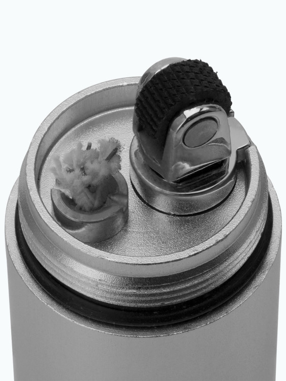 Зажигалка бензиновая Windmill Field Max Oil Alumium Gray WM WFM-2002