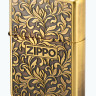 Зажигалка бензиновая Zippo Z63 Brass Arabesque ZI 63480298