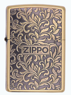 Зажигалка бензиновая Zippo Z63 Brass Arabesque ZI 63480298