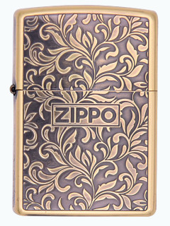 Зажигалка бензиновая Zippo Z63 Brass Arabesque ZI 63480298