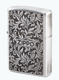 Зажигалка бензиновая Zippo Z63 Silver Arabesque ZI 63480198