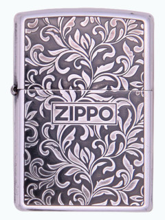 Зажигалка бензиновая Zippo Z63 Silver Arabesque ZI 63480198
