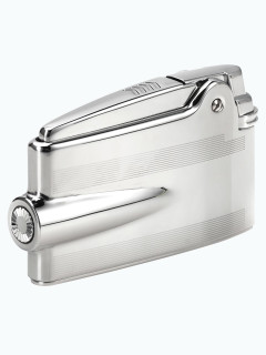 Зажигалка газовая Ronson Premier Varaflame Chrome Engine - Turn With V Mark RN RPV-3005