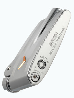 Зажигалка газовая Ronson Premier Varaflame Chrome Engine - Turn With V Mark RN RPV-3005